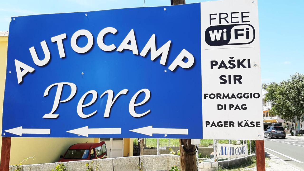 Hotel Camp Pere à Pag Town Extérieur photo